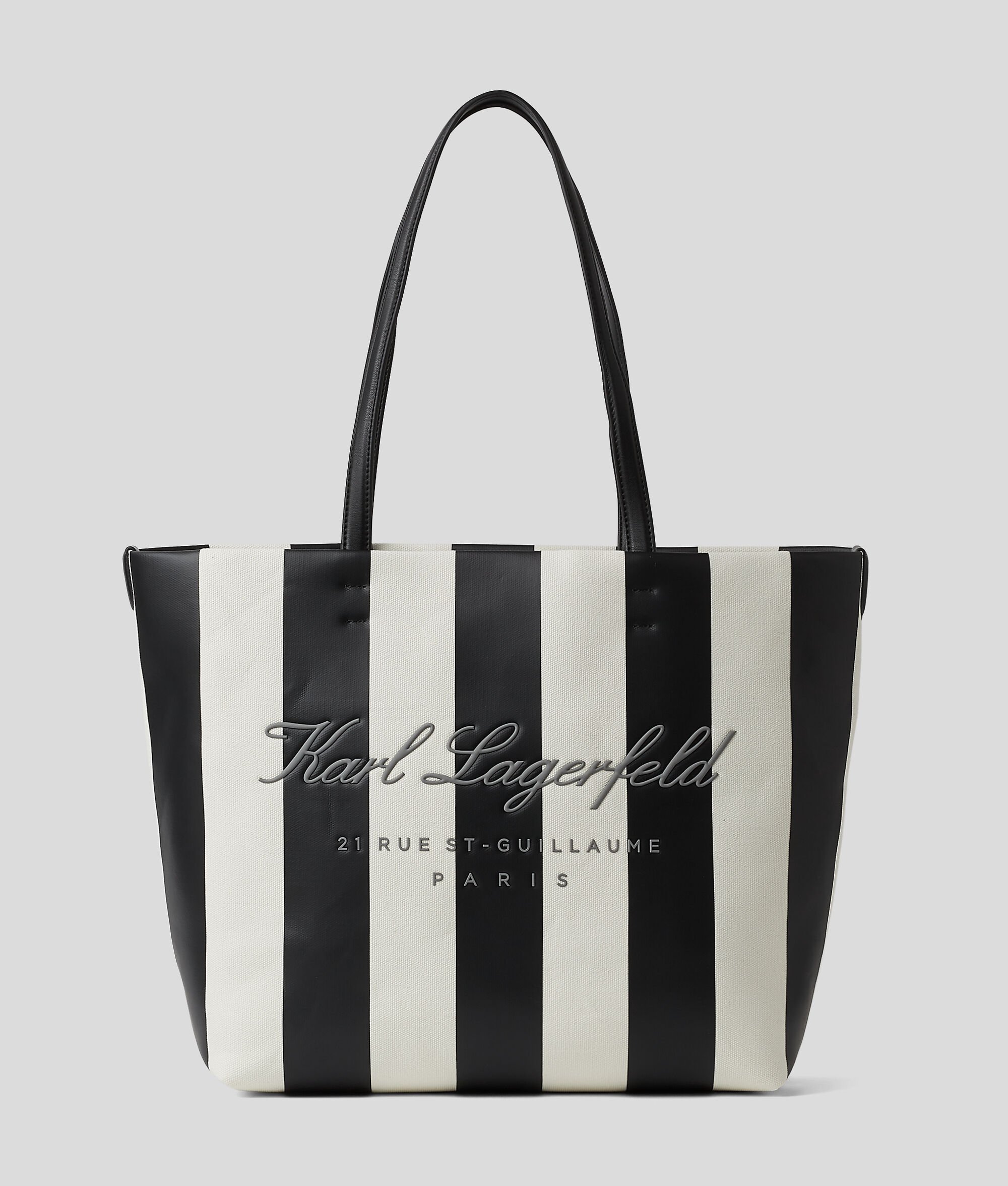 (image for) Stable HOTEL KARL STRIPED CANVAS SHOPPER